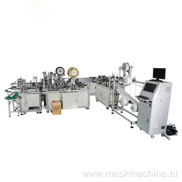 Automatic medical disposable face mask machine